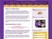 Tablet Screenshot of cuddle.theplayfulcircle.com